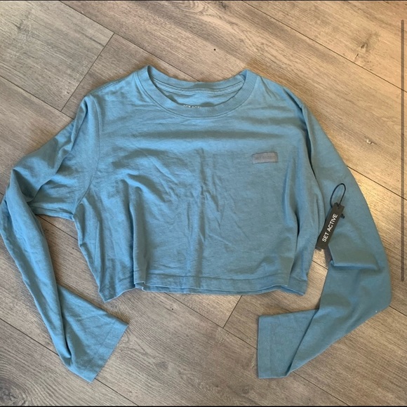 SET active SET crop in the colour WAVE size small brand new limited edition - Picture 1 of 3